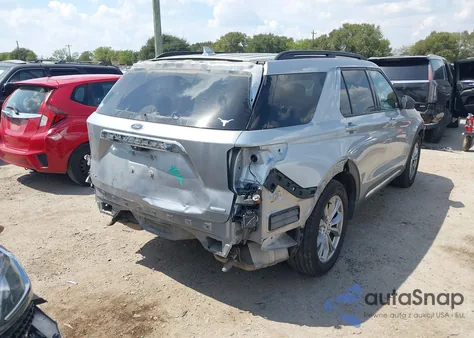 2020 Ford Explorer Xlt из США, поврежденный, VIN 1FMSK7DHXLGA38550